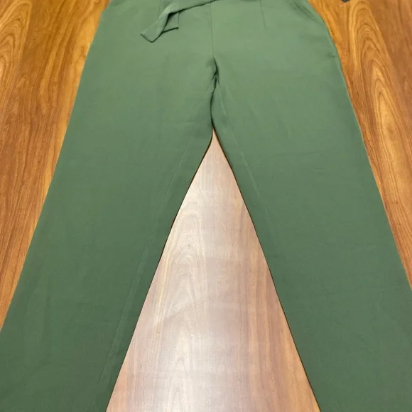 Meg & Margot Women's Olive Green Pants Size L NWT - Picture 3 of 14